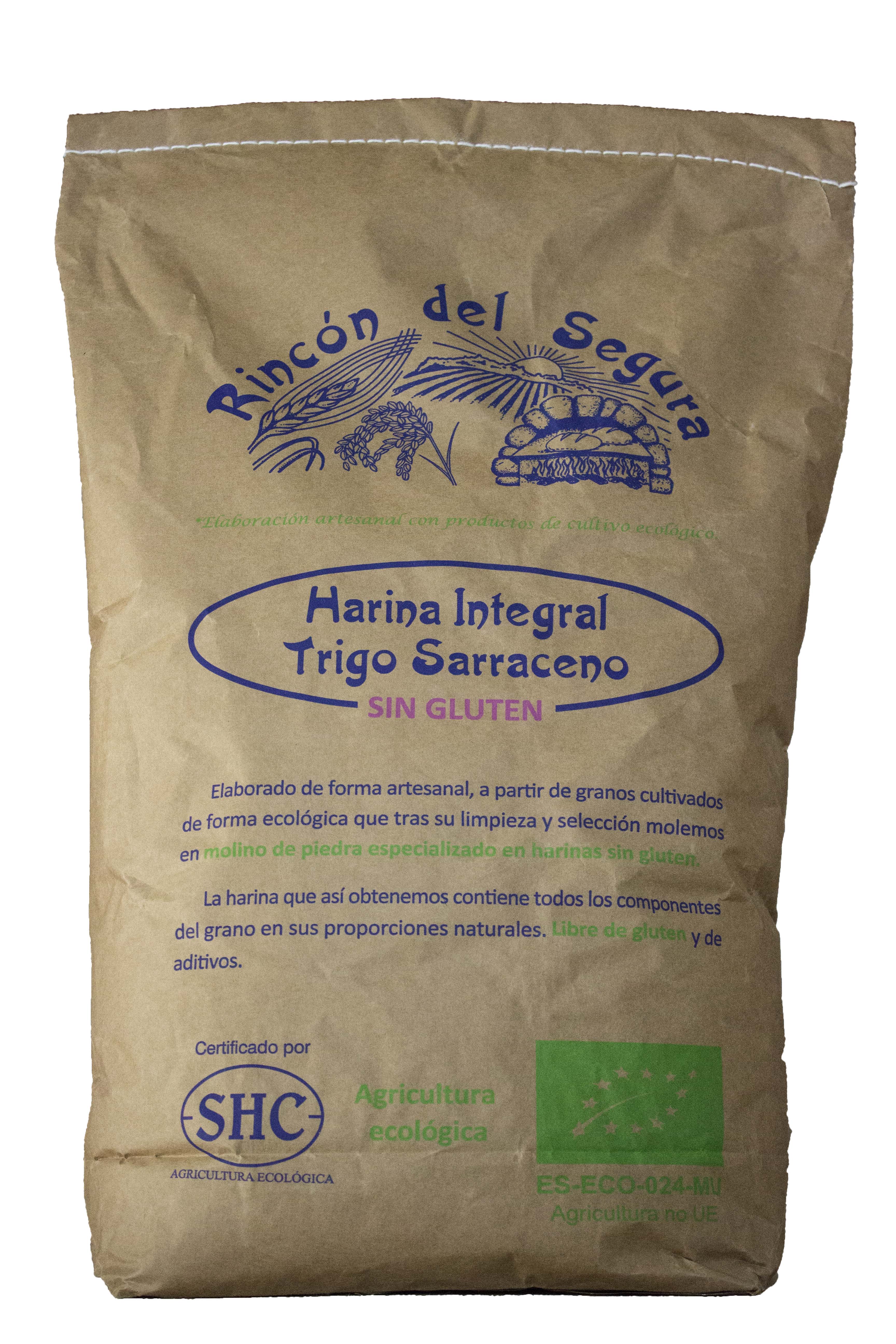 Harina Integral de Trigo Sarraceno SIN GLUTEN Bio 5 kg